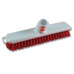 Balai alimentaire dur 30cm douille inclinée - rouge - l'unité