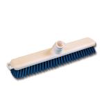 Balai alimentaire dur 40cm douille inclinée - bleu - l'unité