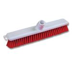 Balai alimentaire dur 40cm douille inclinée - rouge - l'unité
