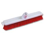 Balai alimentaire dur 50cm douille inclinée - rouge - l'unité