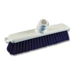 Balai alimentaire souple 30cm douille inclinée - bleu - l'unité
