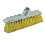 Balai alimentaire souple 30cm douille inclinée - jaune - l'unité