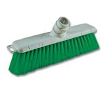 Balai alimentaire souple 30cm douille inclinée - vert - l'unité