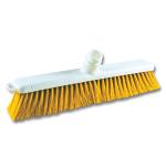 Balai alimentaire souple 40cm douille inclinée - jaune - l'unité