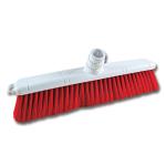 Balai alimentaire souple 40cm douille inclinée - rouge - l'unité