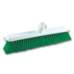 Balai alimentaire souple 40cm douille inclinée - vert - l'unité