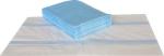 Bandeaux de lavage microfibre - bleu - 42x25cm le lot de 75