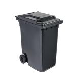 Container plastique 2 roues 360L gris