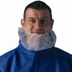 Couvres barbe double élastique le sachet de 100