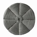 Disque inox cristallisation diam 432 grain 2 basse vitesse le disque