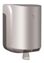Distributeur essuie-mains maxi dévidage central ABS gris métallisé l'unité JVD