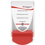Distributeur mousse ou gel désinfectant manuel blanc 1L l'unité DEB
