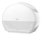 Distributeur papier toilette mini jumbo ABS blanc T2 l'unité TORK