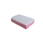 Eponge grattante - rose/blanc - 111x71mm l'unité