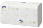 Essuie-mains Premium interfoliés 2 plis en V 23x23 cm H3 les 15 packs 200f TORK
