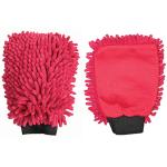 Gant rasta microfibre - rouge - l'unité