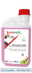 INOV'R SANI CITRON Ecolabel Flacon Doseur 1L