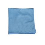 Lavette microfibre vitre 40x40cm - bleu - l'unité