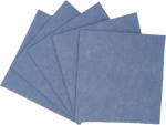 Lavettes aiguilletées non tissées - bleu - 38x40cm les 10 unités