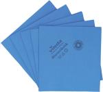 Lavettes microfibre non tissées - bleu - Micronquick les 5 unités VILEDA