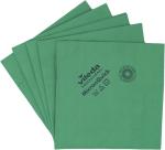 Lavettes microfibre non tissées - vert - Micronquick les 5 unités VILEDA