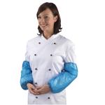Manchettes en plastique - bleu - la boîte de 100