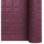 Nappe rouleau damassé bordeaux 1,20m x 25m les 6 rouleaux
