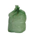 Sac 030L BD vert 23µ 500*650mm le carton de 500