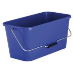 Seau vitre bleu 12L LG l'unité