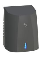 Sèche-mains électrique Sup'air noir mat l'unité JVD