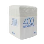 Serv ouate 29x29 1p blanc les 3200