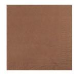 Serv ouate 39x39 2p chocolat les 1800