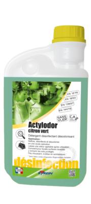 ACTYLODOR CITRON VERT Flacon Doseur 1L