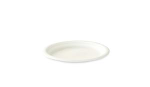 Assiette blanche ø230 carton biodégradable les 500