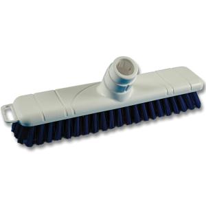Balai alimentaire dur 30cm douille inclinée - bleu - l'unité