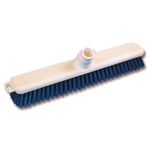 Balai alimentaire dur 50cm douille inclinée - bleu - l'unité