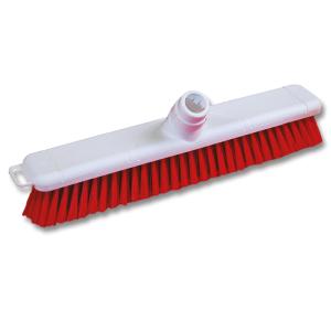 Balai alimentaire dur 50cm douille inclinée - rouge - l'unité