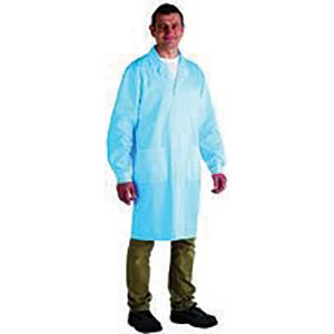 Blouse de ménage homme coton bleu taille M l'unité
