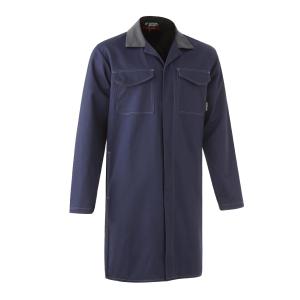 Blouse de ménage poly coton bleu taille M l'unité