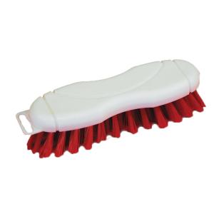 Brosse à main violon alimentaire dure - rouge - l'unité