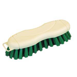 Brosse à main violon alimentaire dure - vert - l'unité