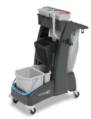 Chariot de ménage MM4T MULTIMATIC - Petites roues NUMATIC