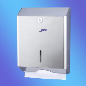 Distributeur essuie-mains enchevêtrés en Z inox brossé l'unité JOFEL