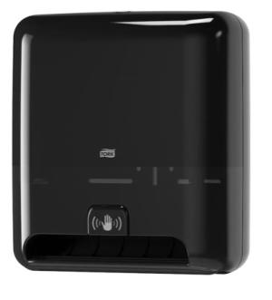 Distributeur essuie-mains Matic® auto intuition rouleaux noir H1 l'unité TORK