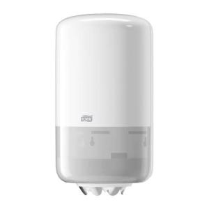Distributeur essuie-mains mini dévidage central blanc M1 l'unité TORK