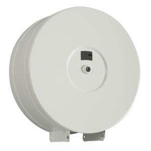 Distributeur papier toilette jumbo 400m Blanka acier blanc l'unité ROSSIGNOL