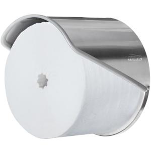 Distributeur papier toilette Mid-Size sans mandrin inox T7 l'unité TORK