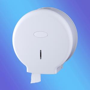 Distributeur papier toilette petit jumbo Smart 300m ABS blanc l'unité JOFEL
