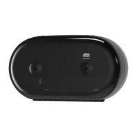 Distributeur papier toilette SmartOne®mini double rlx ABS noir T9 l'unité TORK