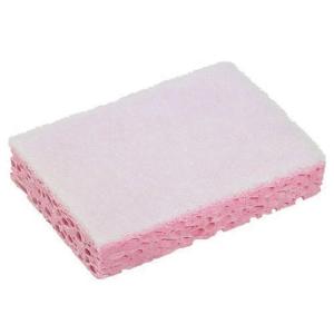 Eponge grattante 31 - rose/blanc - l'unité SPONTEX